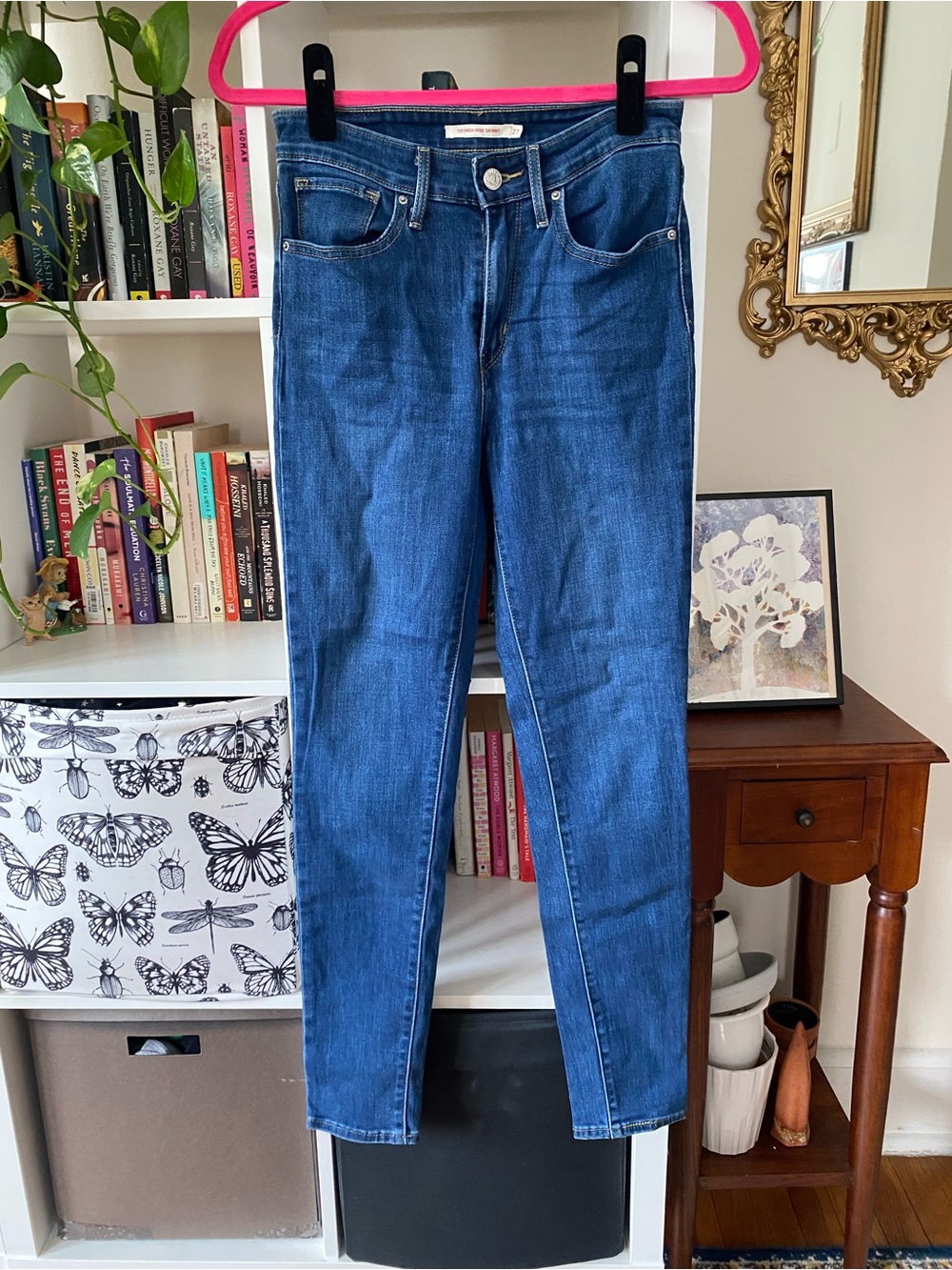 Levis 721 High Rise Skinny Jeans